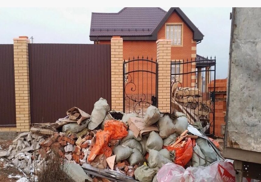 Вывоз мусора из частного дома
